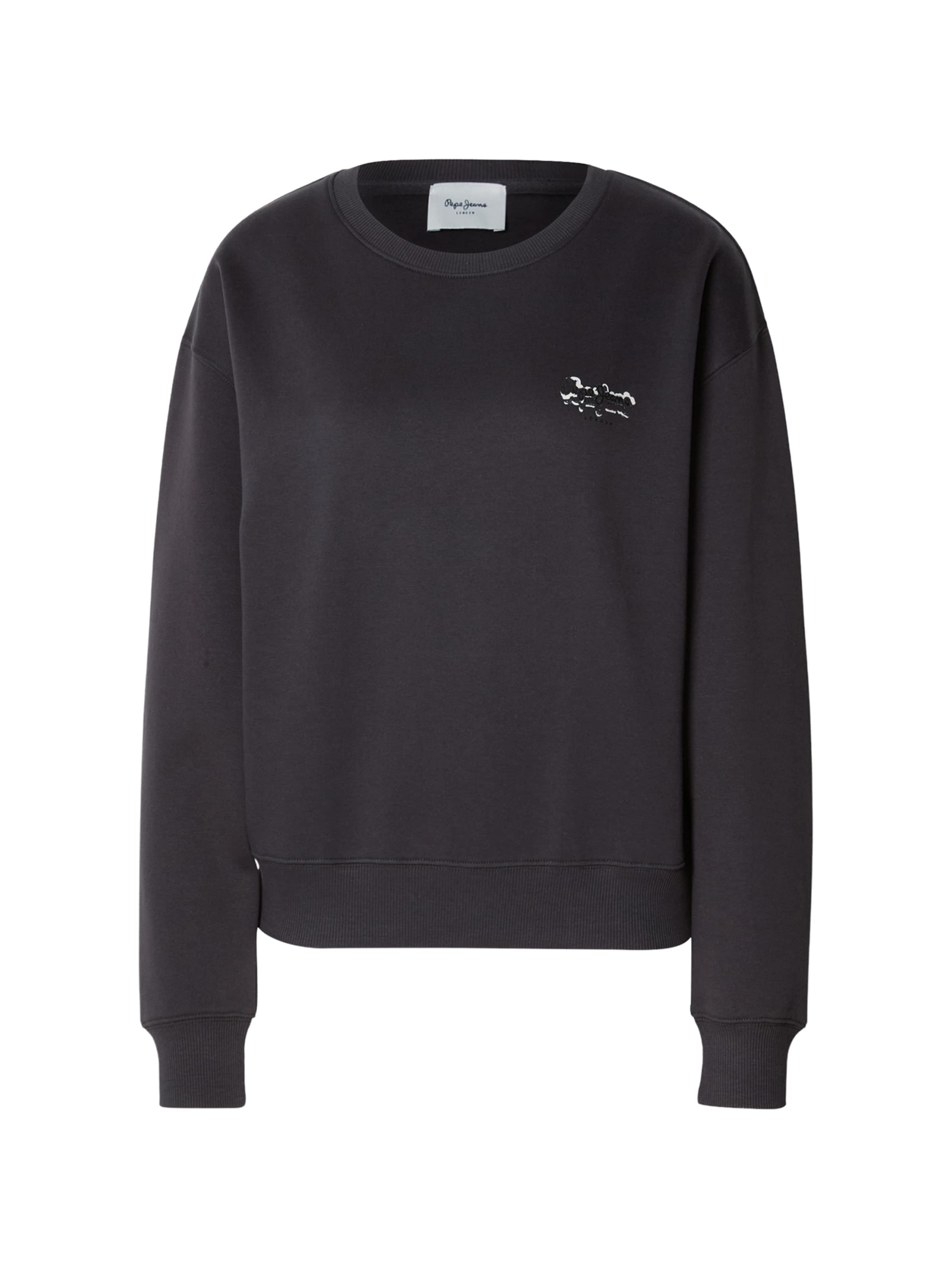 Bluză de molton 'LETHA' de la Pepe Jeans pe negru: față