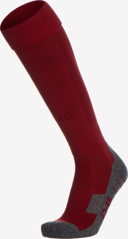JAKO Soccer Socks 'World' in Red: front
