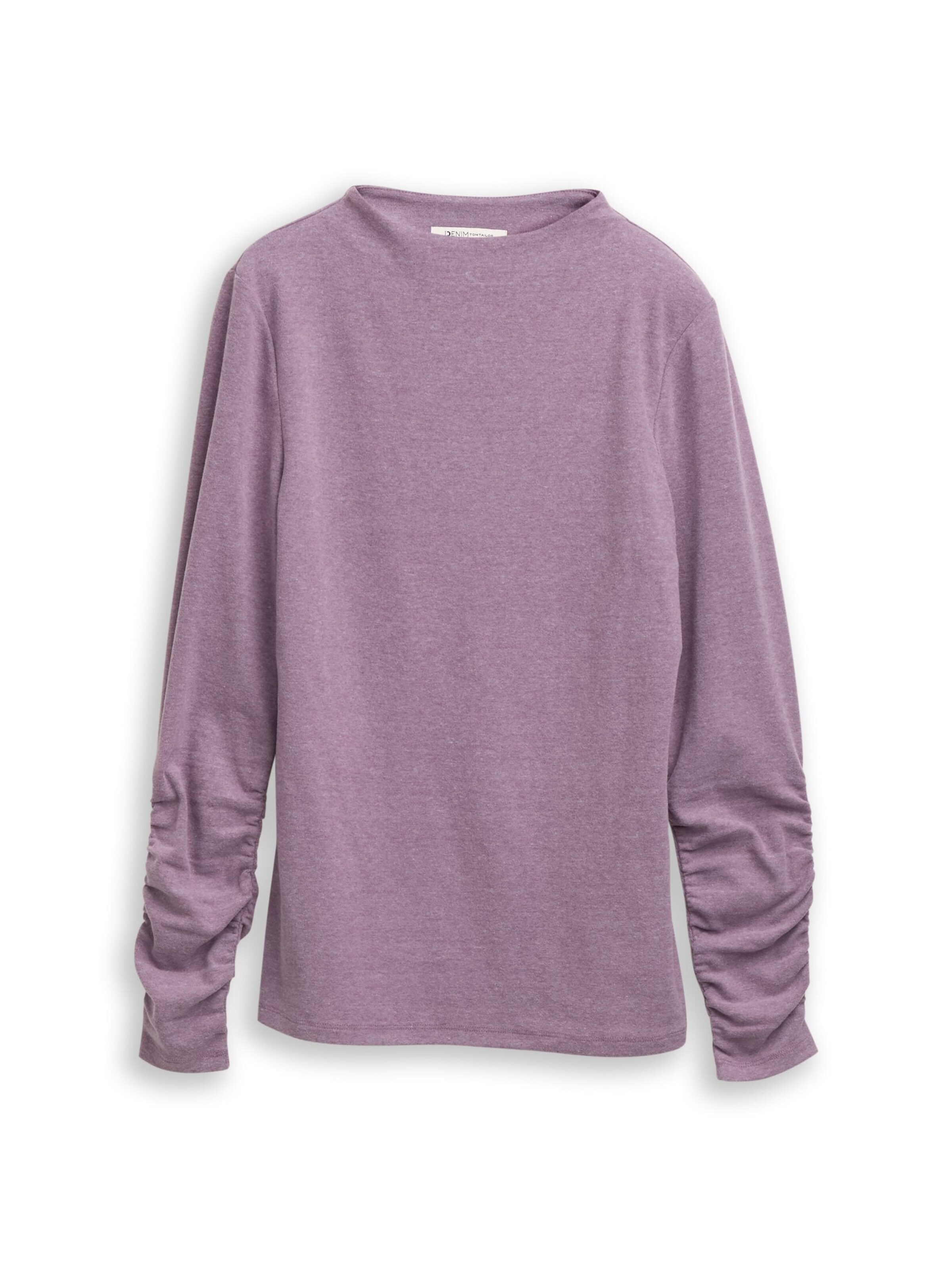 T-shirt TOM TAILOR DENIM en violet : devant