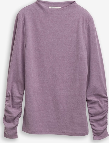 TOM TAILOR DENIM Shirt in Lila: Vorderseite