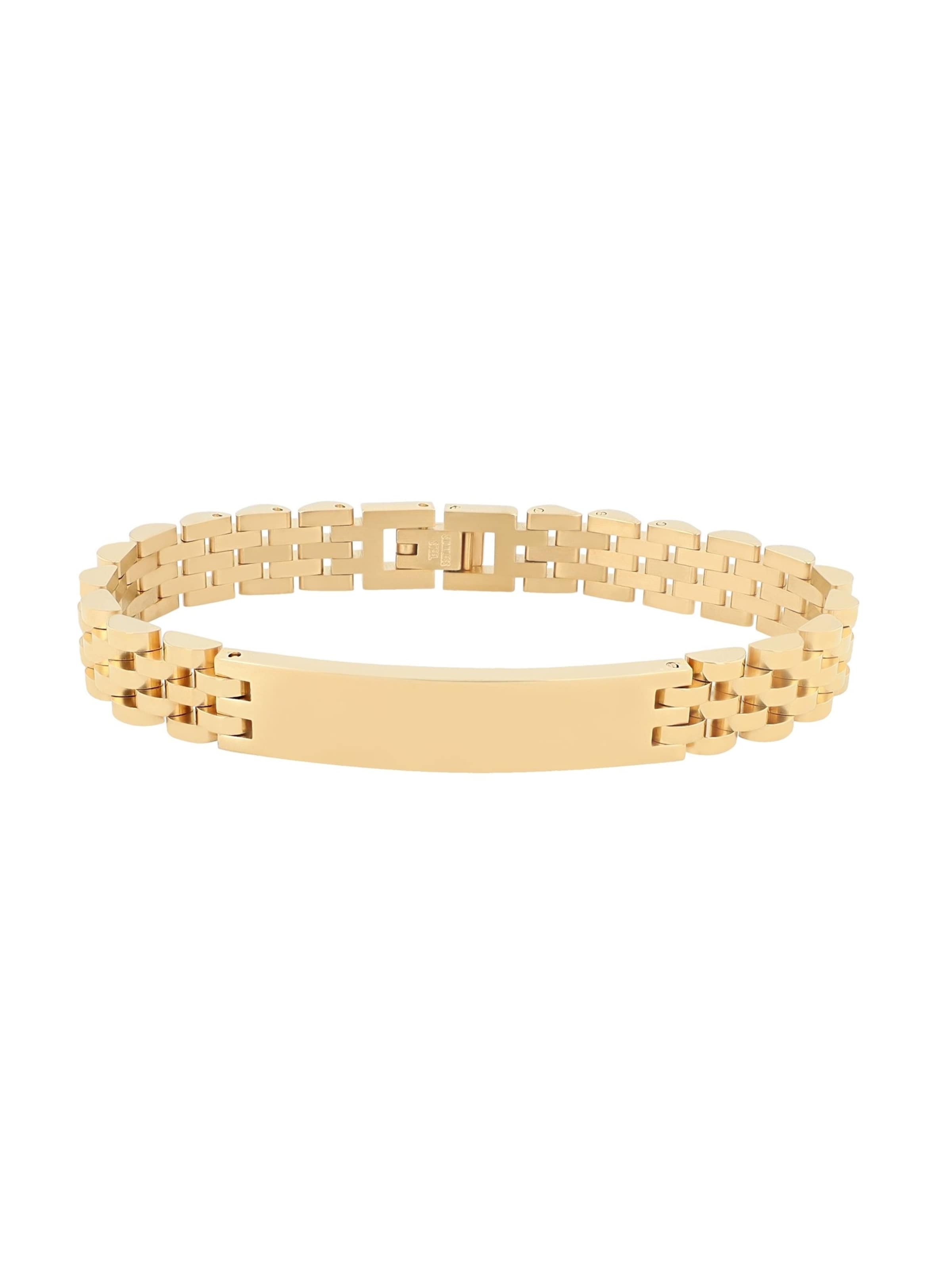 Akzent Bracelet 'Via, langlebig' in Gold: front