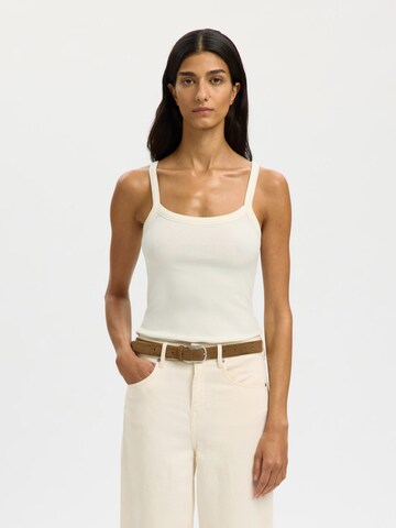 SELECTED Top 'SLFCELICA ANNA' in Wit: voorkant