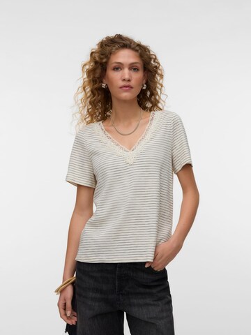 VERO MODA Shirt 'Karoline' in Beige
