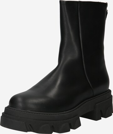 STEVE MADDEN Ankle Boots in Black: front