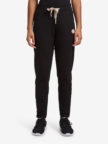 Betty Barclay Slimfit Joggingpant mit elastischem Bund in Schwarz: predná strana