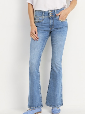 Cellbes of Sweden Boot cut Jeans in Blue: front