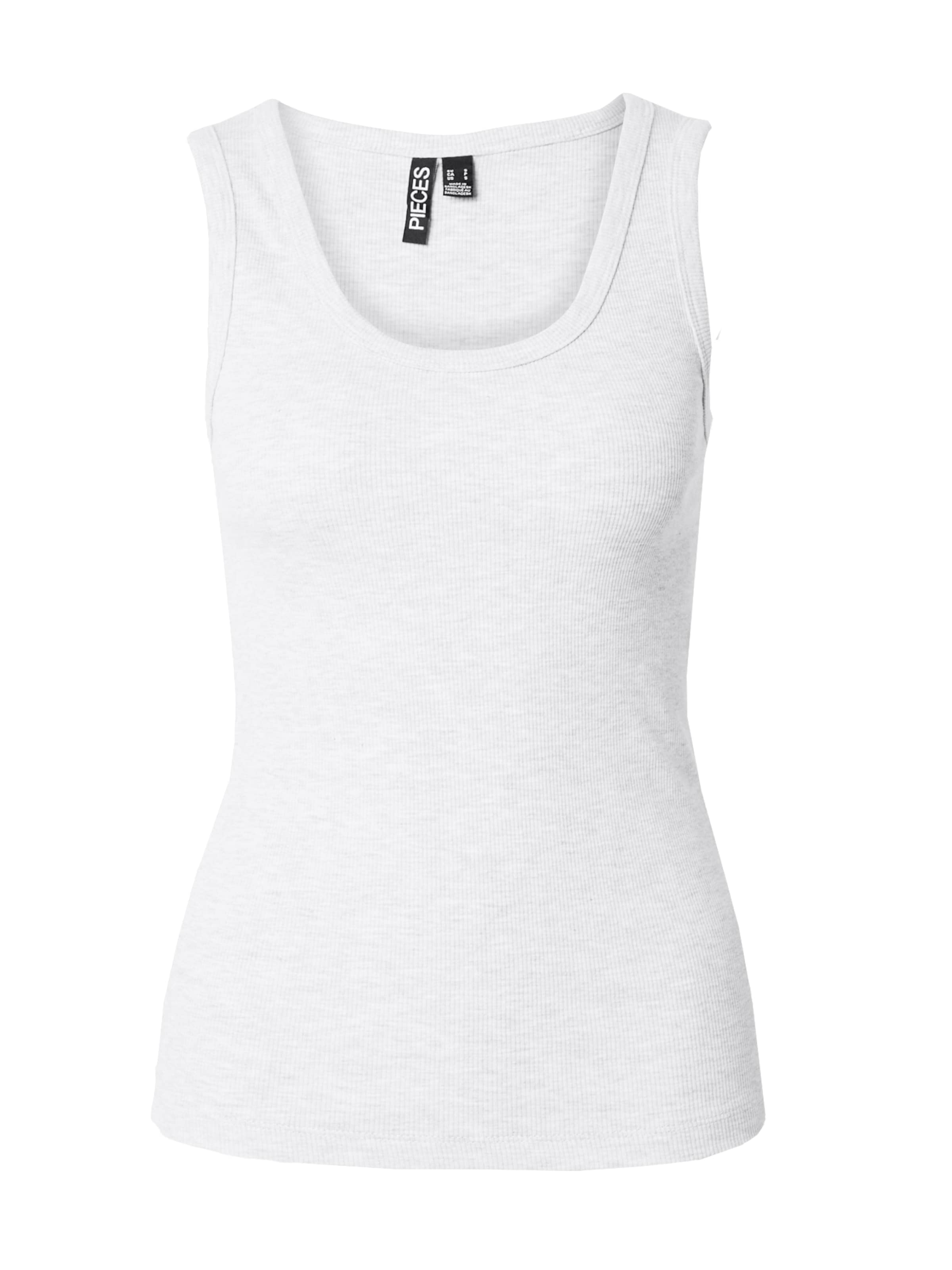 PIECES Топ 'PCMay' в Серый: спереди
