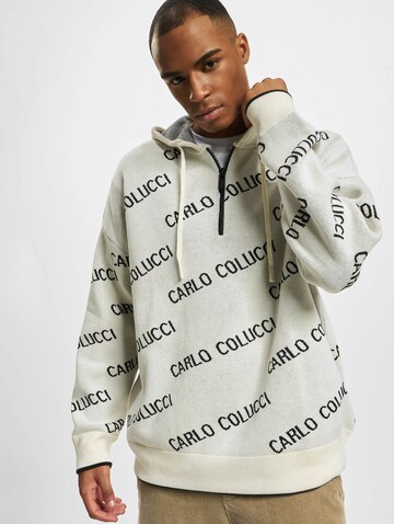 Carlo Colucci Pullover in Weiß