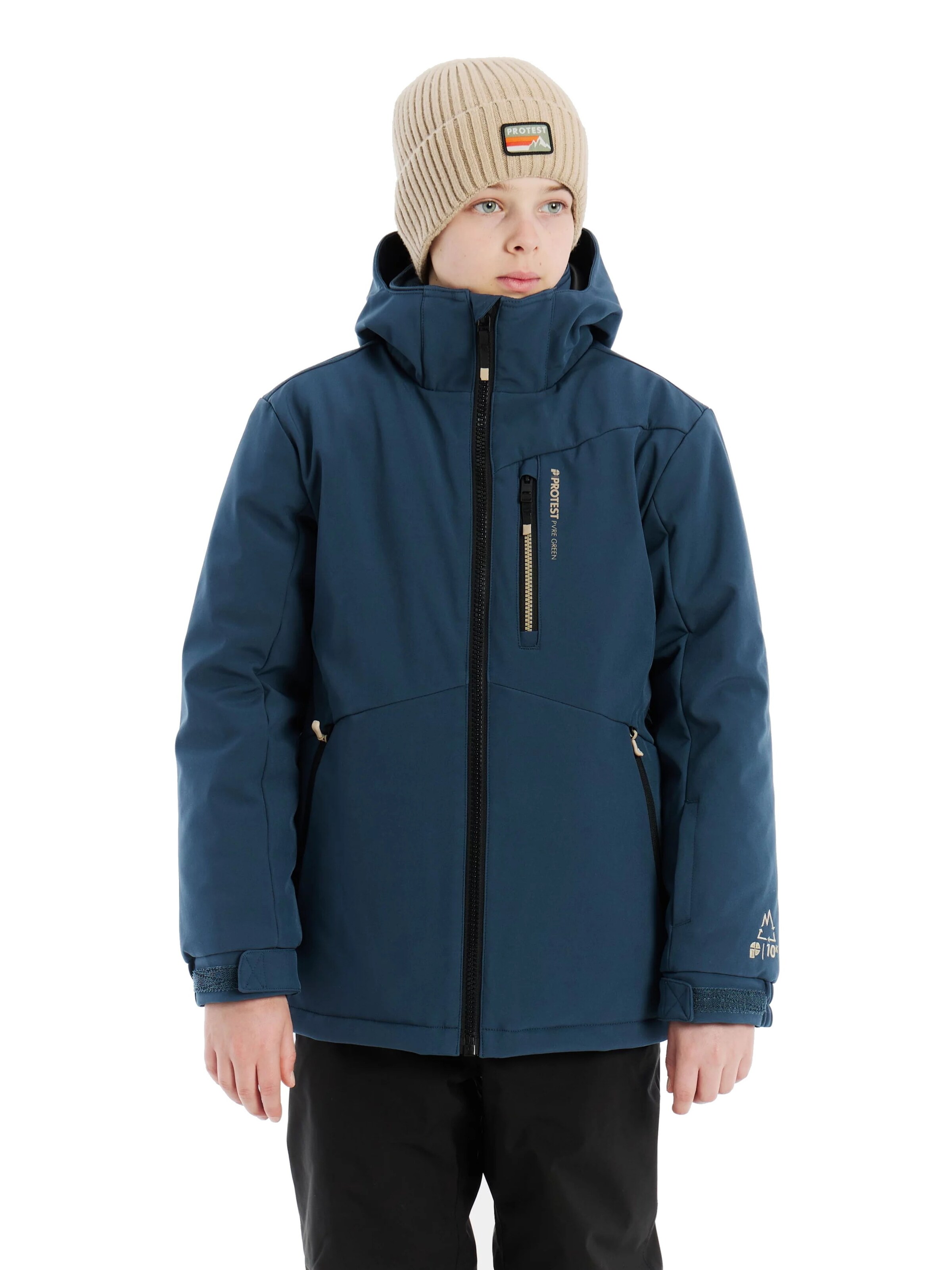 PROTEST Outdoor jacket in Blue: front