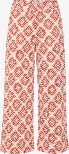 ICHI Chino nohavice 'IHKATE' - červená / biela, Produkt