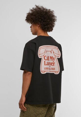 MARKET T-Shirt 'Call My Lawyer Magnet' in Schwarz: Vorderseite