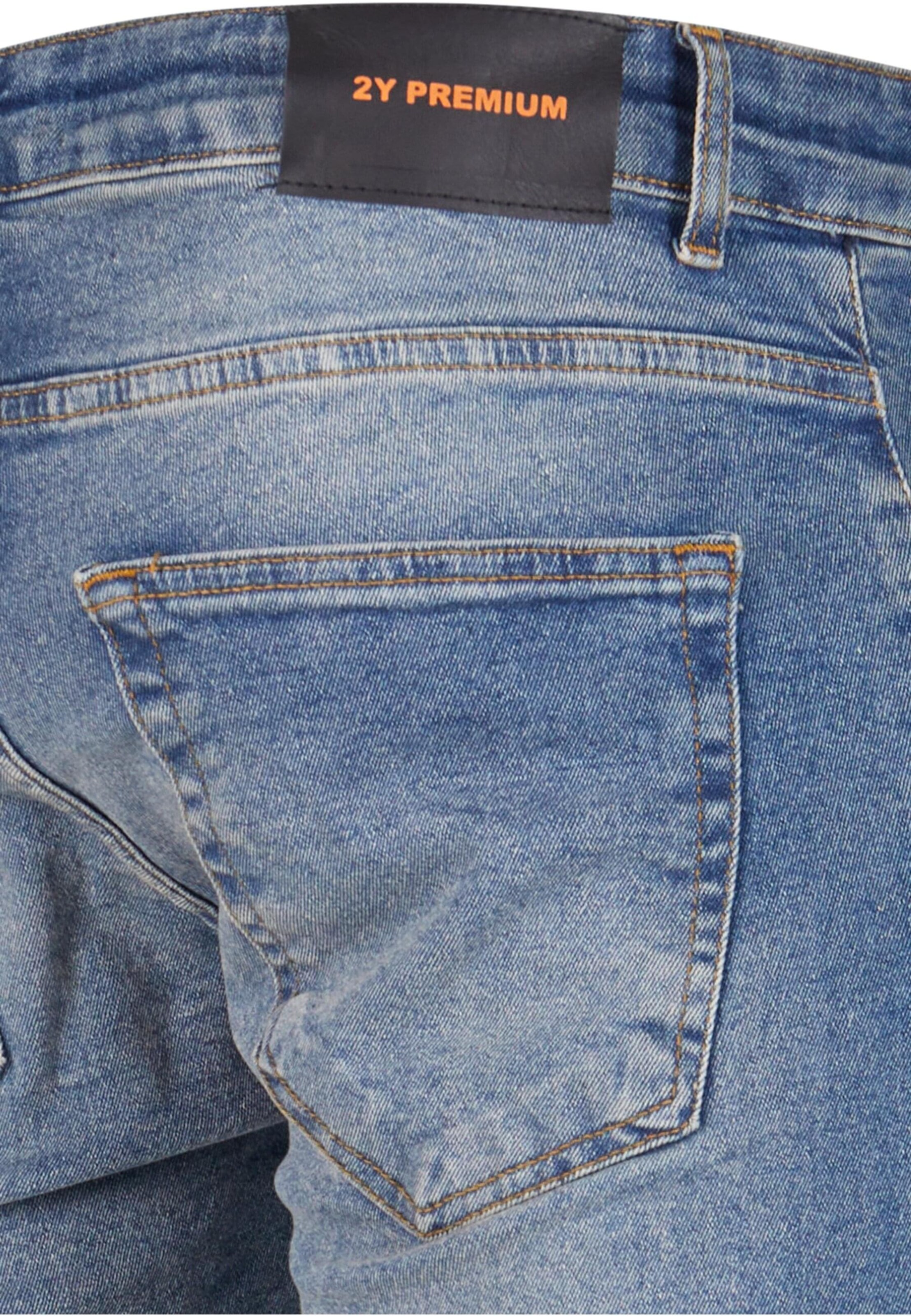 Skinny Jeans di 2Y Premium in blu