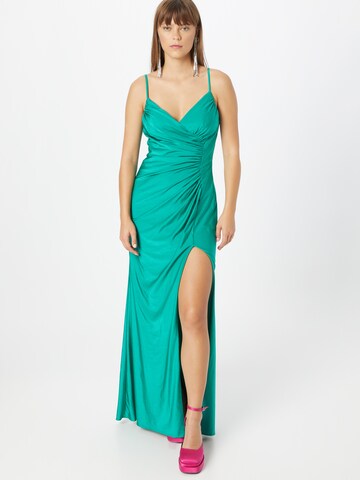 Robe de soirée MAGIC NIGHTS en vert : devant