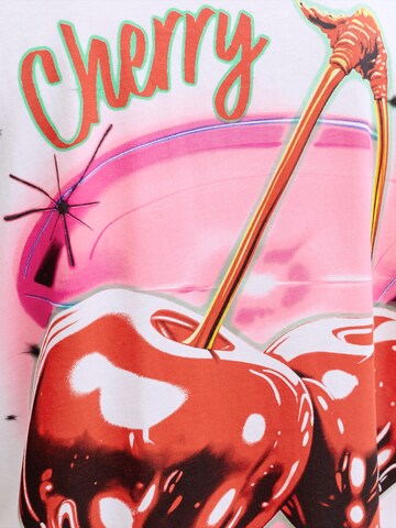 JACK & JONES Majica 'JORAIRBRUSH' | bela barva