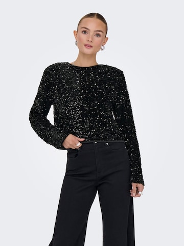 ONLY Top 'Anika' in Zwart: voorkant