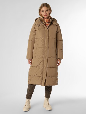 mbym Wintermantel 'Ela' in Beige: voorkant