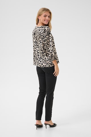 Kaffe Blouse 'KAmagda' in Bruin