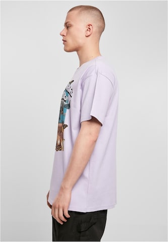 MT Upscale Shirt 'Days Before Summer' in Purple