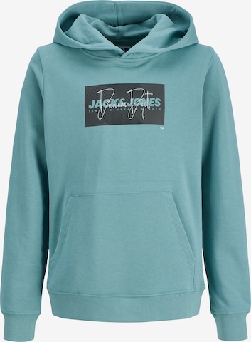 Jack & Jones Junior Sweatshirt 'JJCole' in Grün: Vorderseite