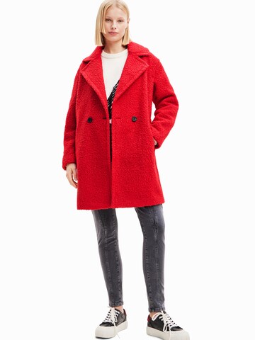 Manteau mi-saison Desigual en rouge