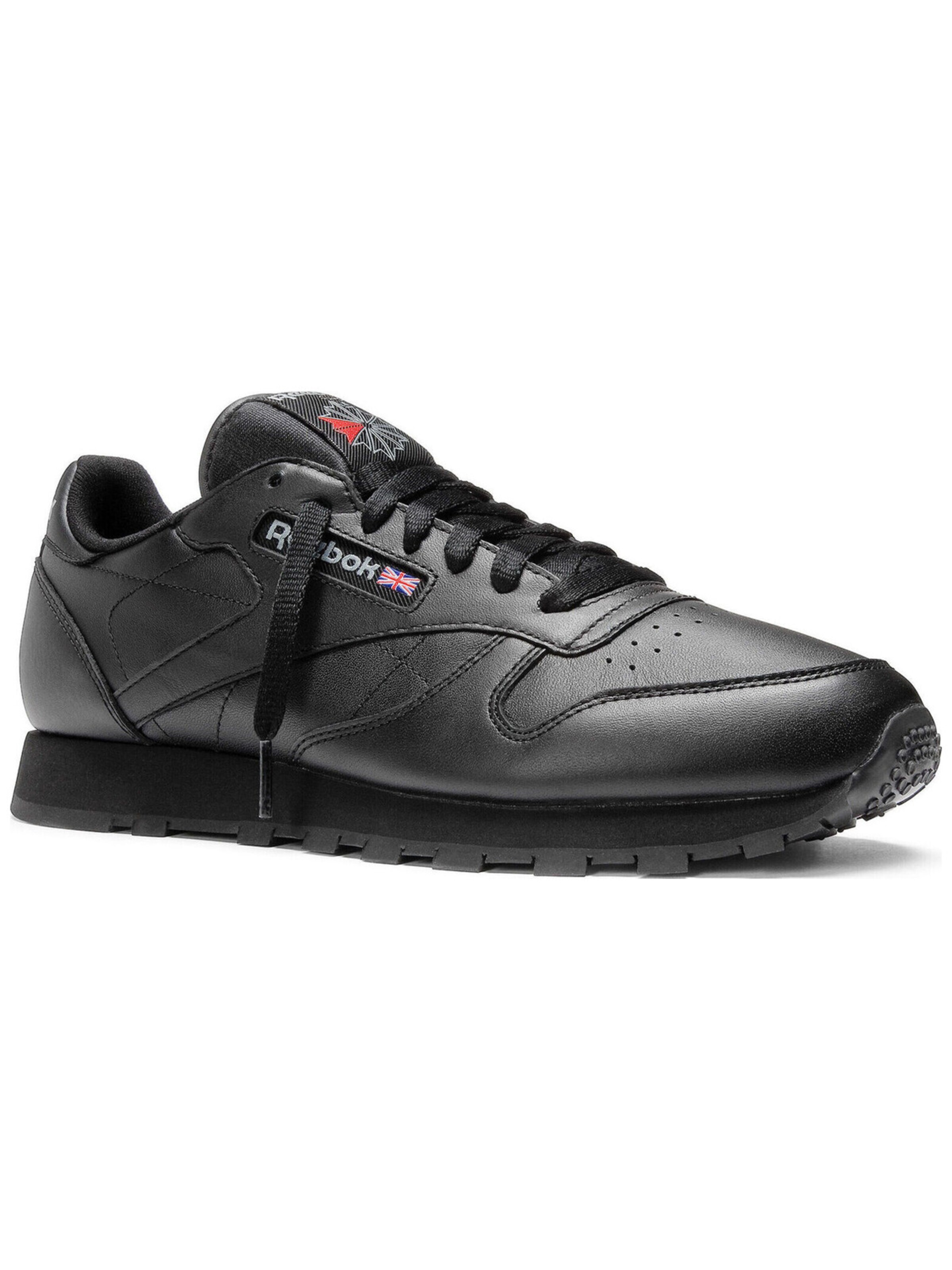 Reebok - Zapatillas deportivas bajas en negro: frente