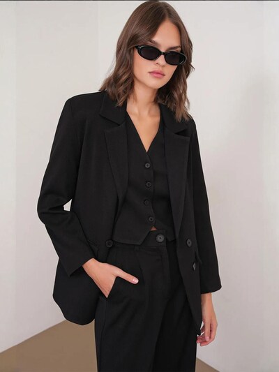 MixRay Blazer en 36 en noir, Vue avec produit