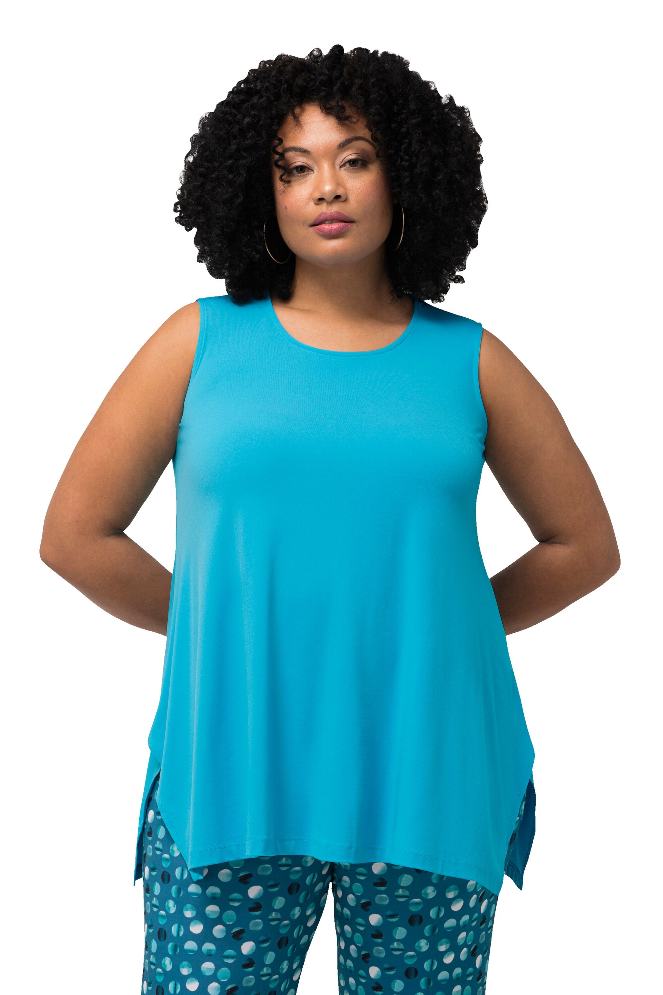 Ulla Popken Shirt in Blauw