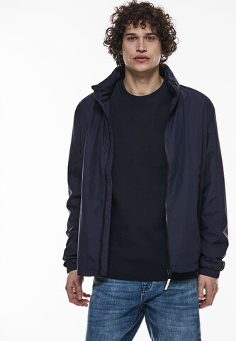 Street One MEN Between-Season Jacket in Blue: front