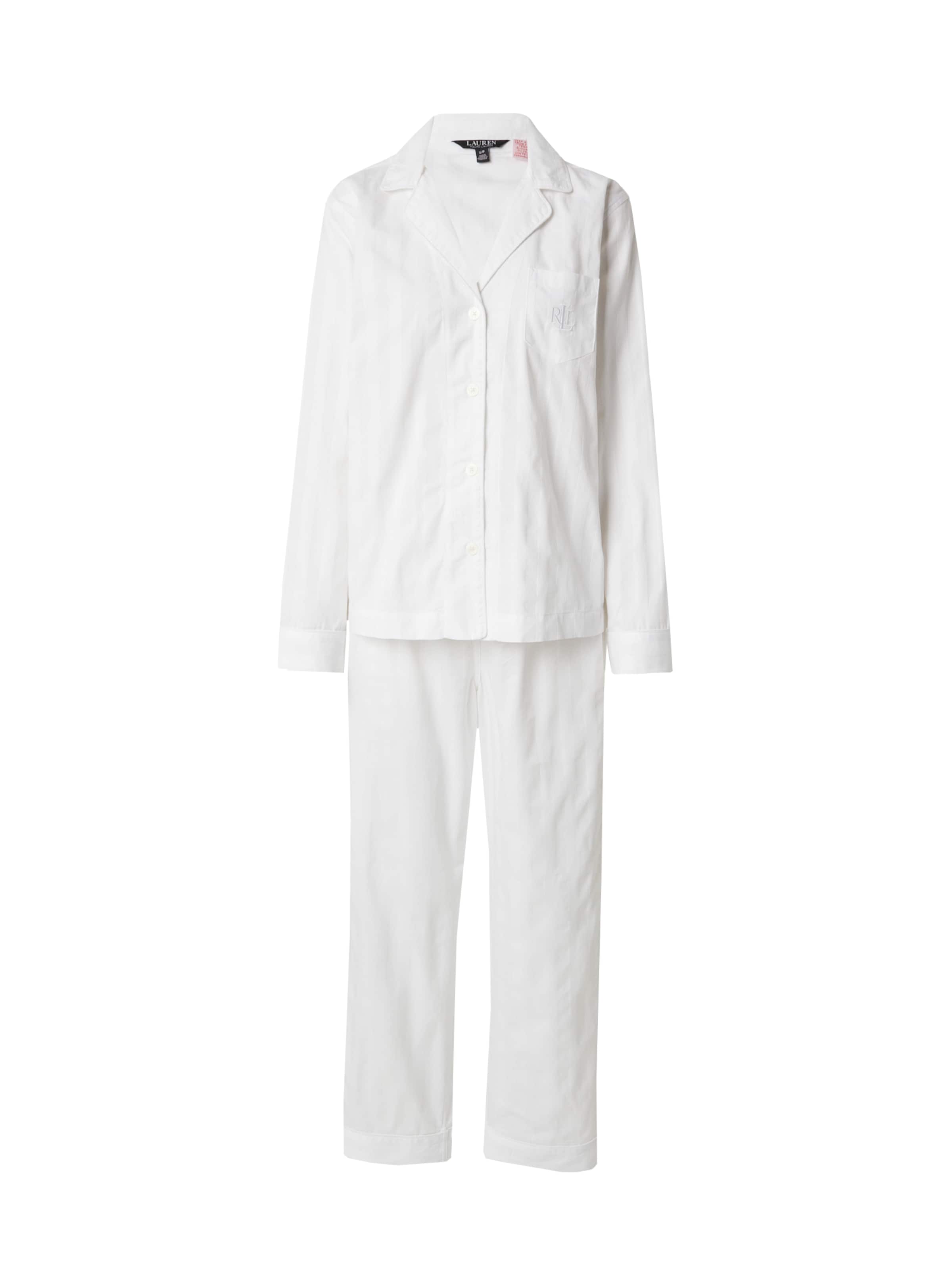 Lauren Ralph Lauren Pyjamas i hvid: forside