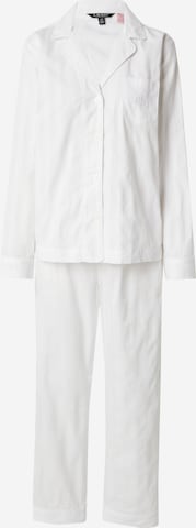 Lauren Ralph Lauren Pyjama in Wit: voorkant