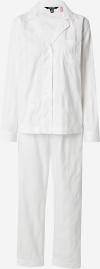 Lauren Ralph Lauren Pidžama, krāsa - gandrīz balts / dabīgi balts, Preces skats