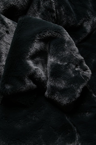 BROADWAY NYC FASHION Faux Fur-Mantel L in Schwarz