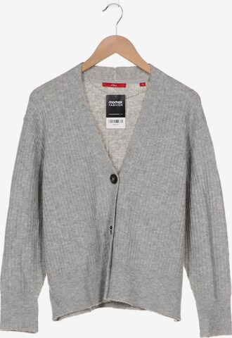 s.Oliver Sweater & Cardigan in L in Grey: front