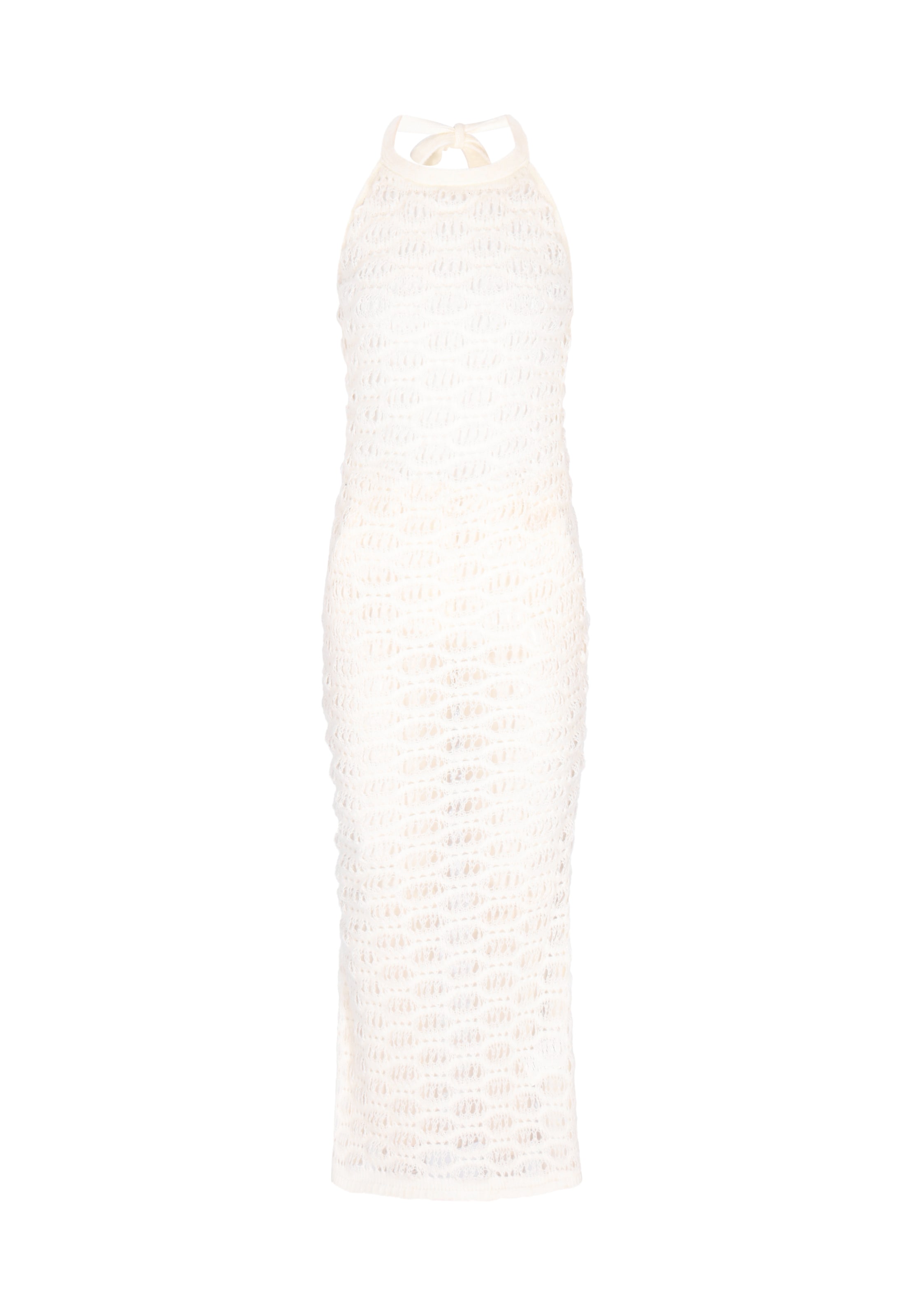 IZIA Knit dress 'Festival' in White: front