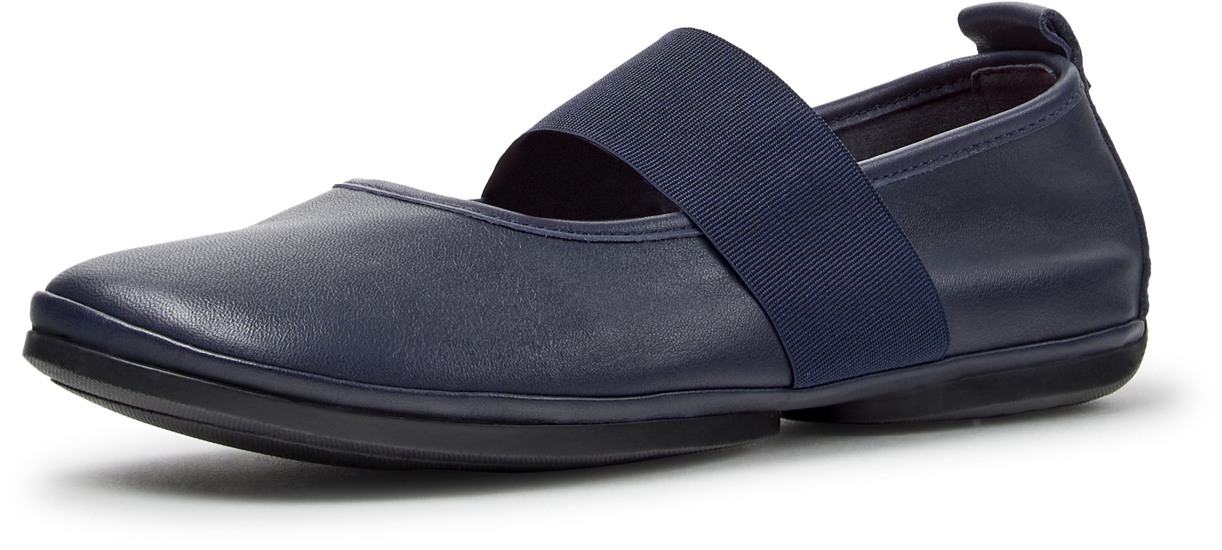 CAMPER Ballerina met riempjes in Blauw: voorkant