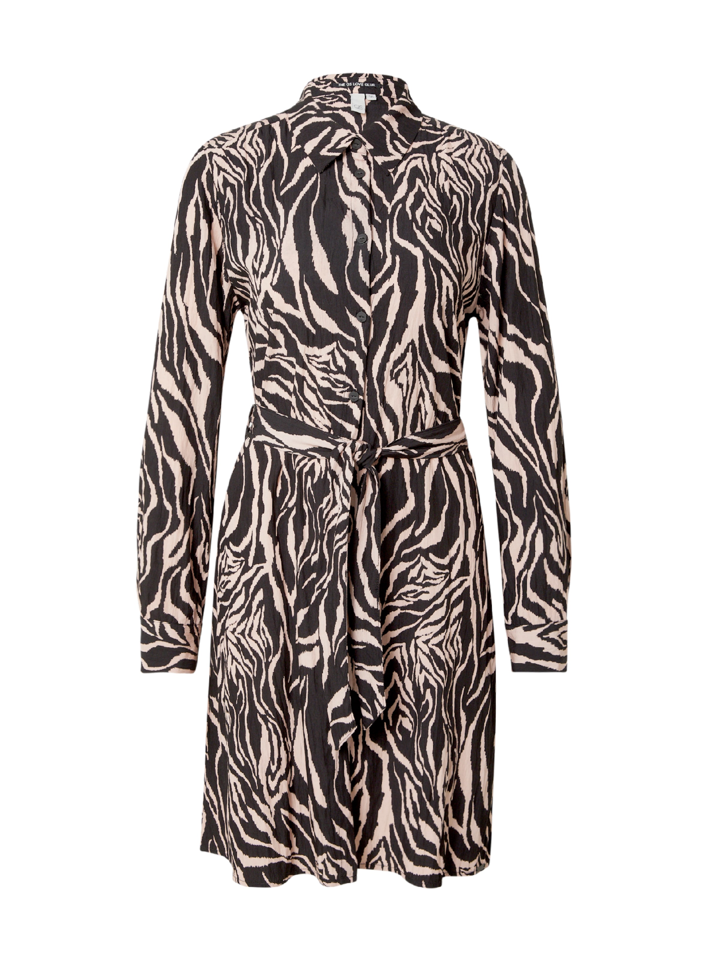 QS Blousejurk in Zwart: voorkant