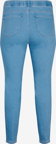 Zizzi - Skinny Jeggings em azul