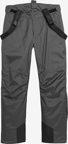 Regular Pantalon outdoor 4F en gris : devant