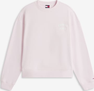 Tommy Jeans Sweatshirt in Pink: Vorderseite