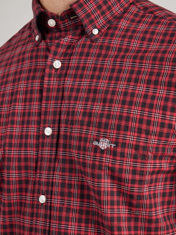 GANT Klasický střih Košile 'CLASSIC' – červená