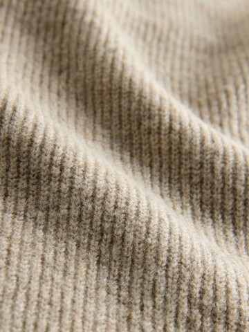 The Set Kamizelka z dzianiny w kolorze beżowy