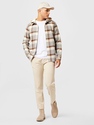 HOLLISTER Regular fit Overhemd in Beige