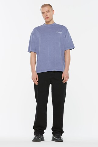 Harlem Soul JO-HN T-Shirt Oversized printed in Lila