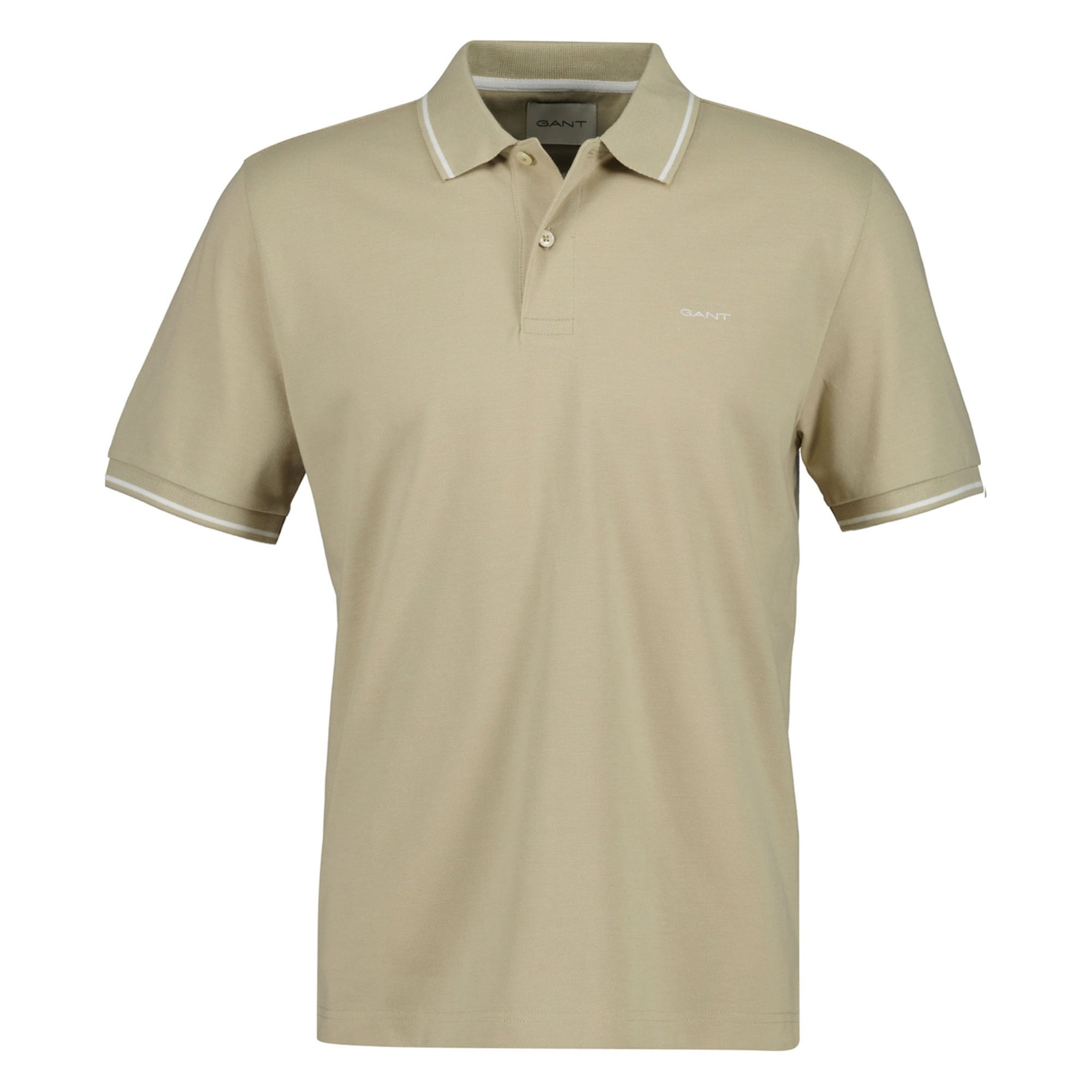GANT Poloshirt 'Rugger' in Beige: Vorderseite