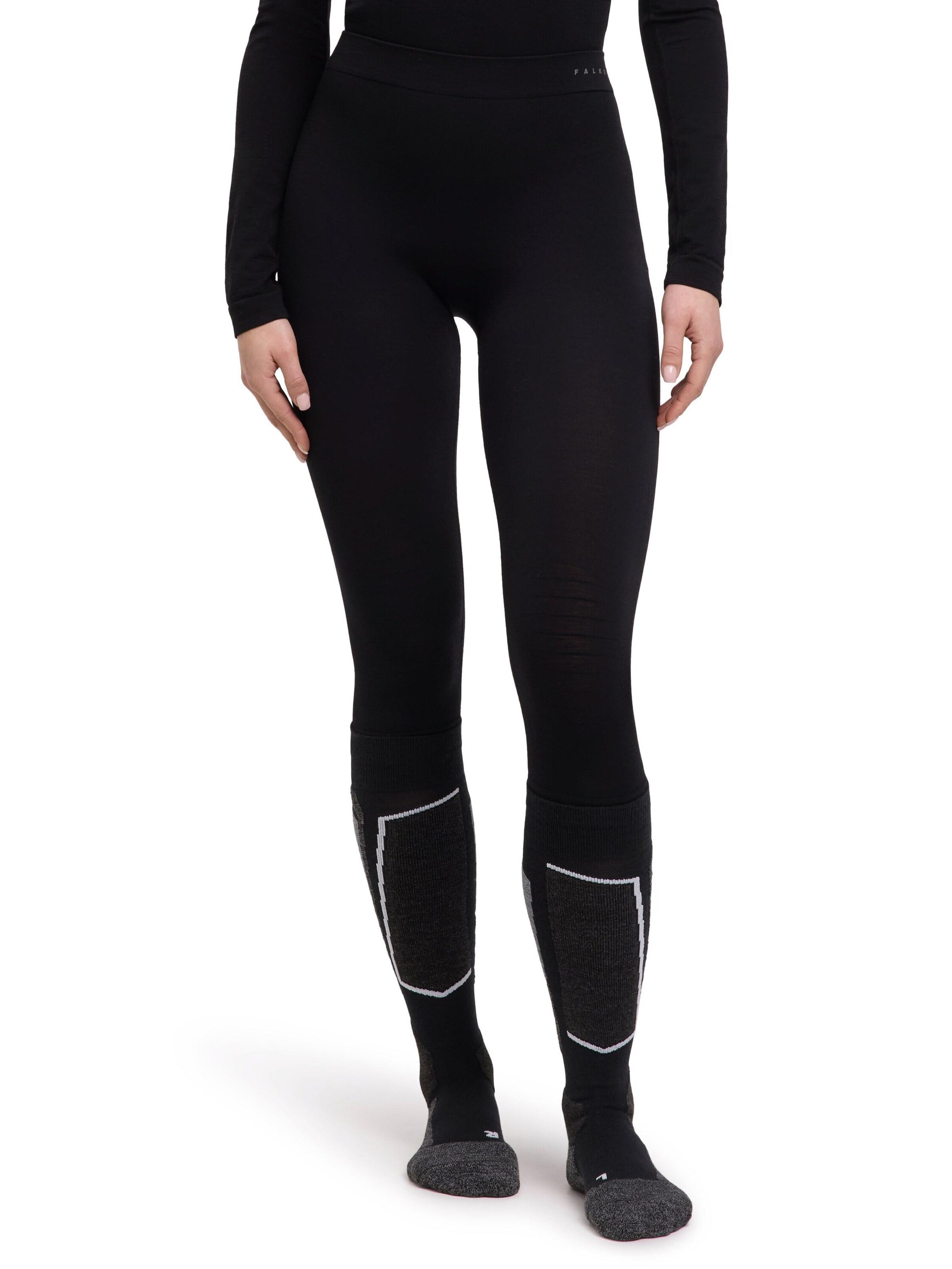 FALKE Strumpfhose '3/4'‌‌‌‌‌‌ in Schwarz: Vorderseite