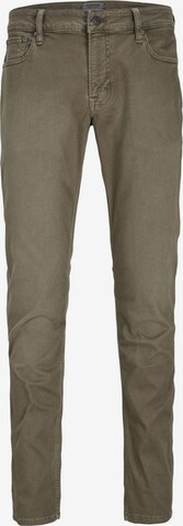 JACK & JONES Slimfit Jeans 'Glen Blaine' in Grijs: voorkant