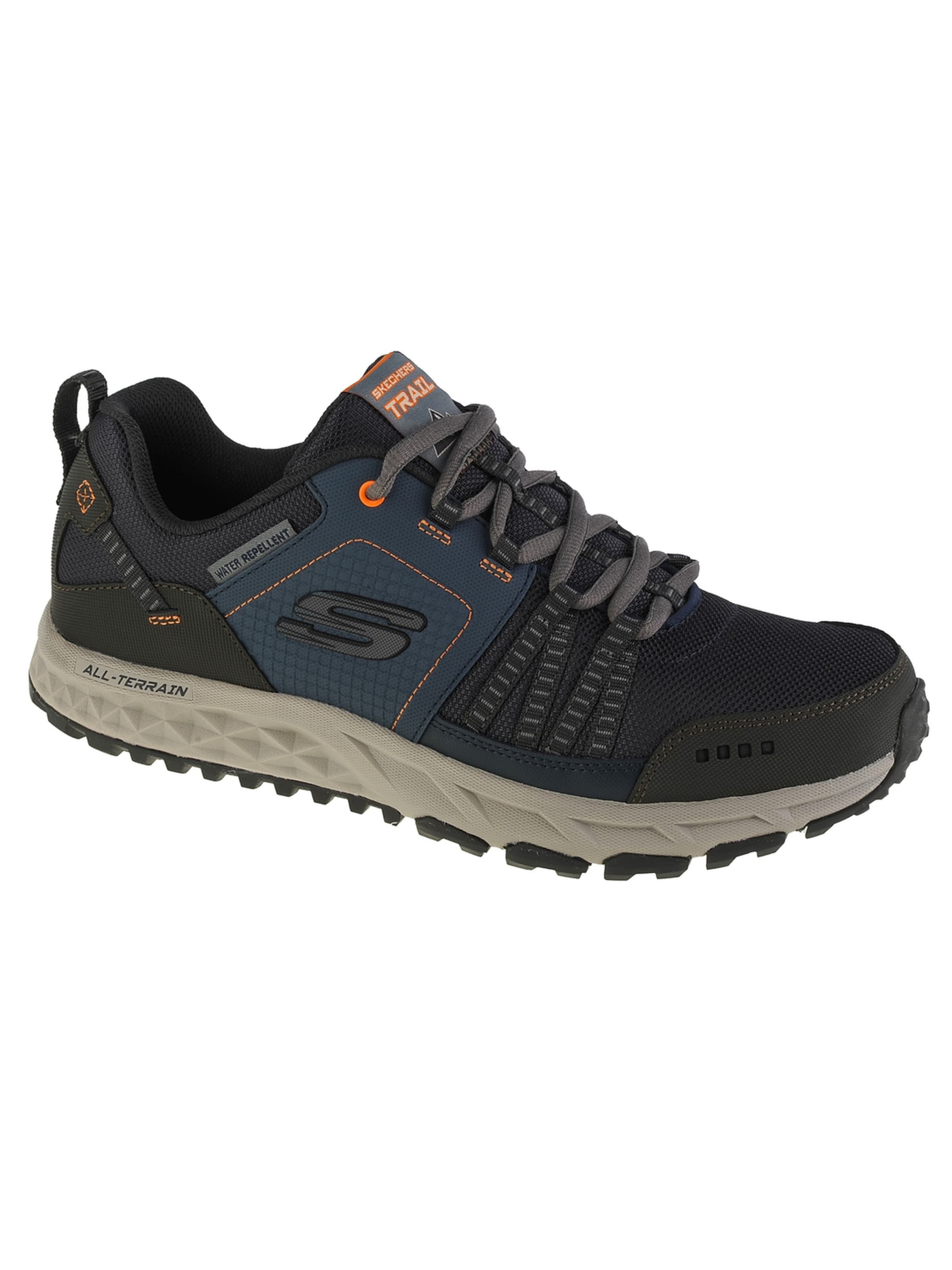 SKECHERS Lage schoen 'Skechers Escape Plan' in Blauw: voorkant