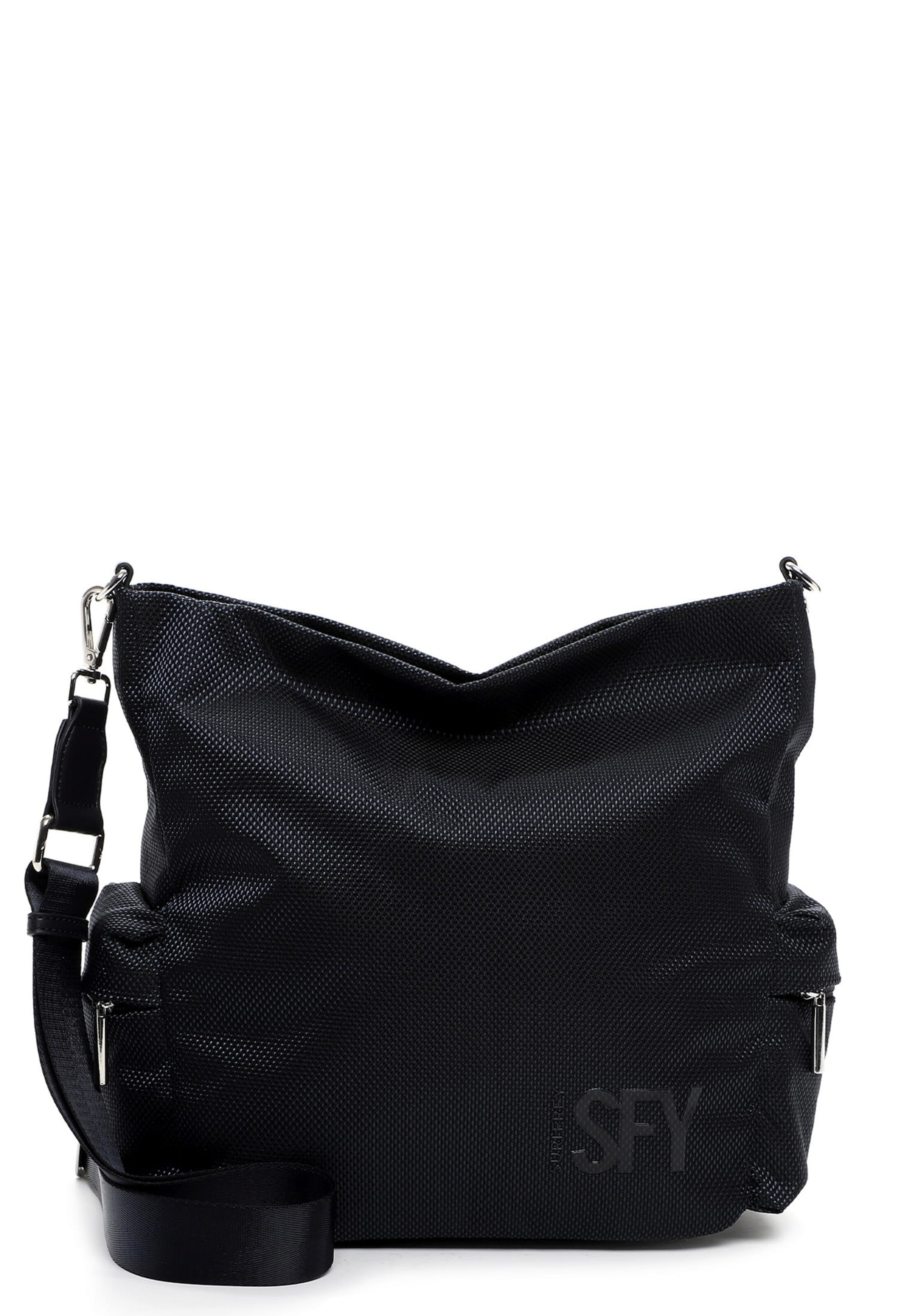 Borsa a spalla 'Marry' di Suri Frey in nero: frontale