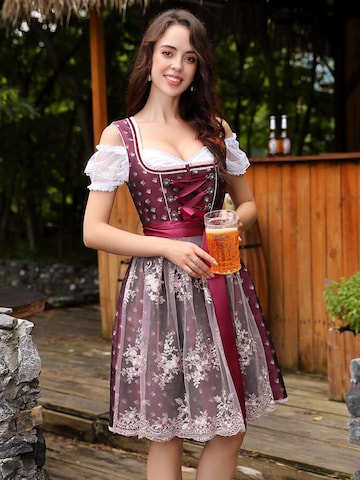 Yesfashion Dirndl‌‌‌ in Rot