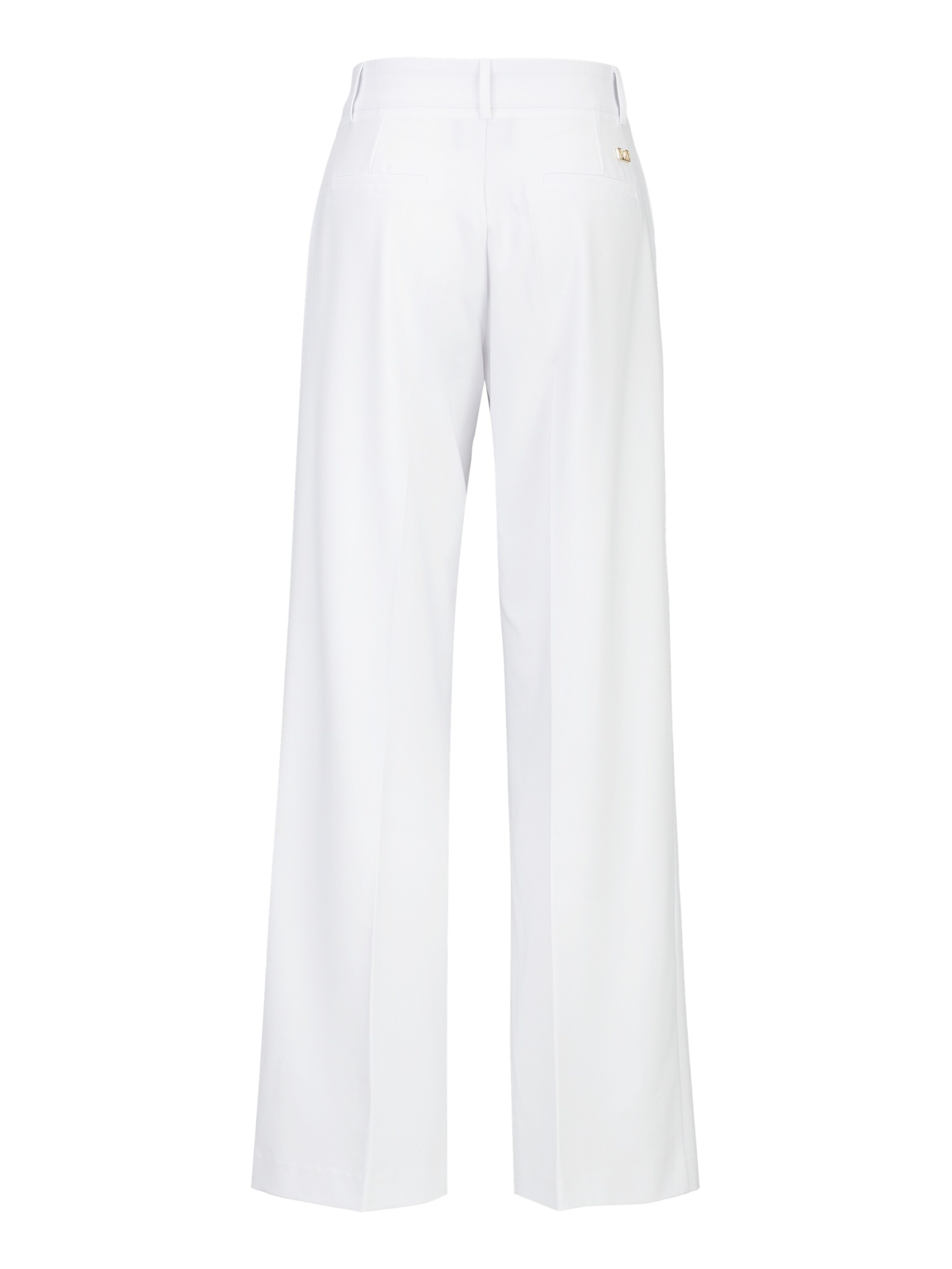 19V69 ITALIA Wide leg Pantalon 'GIOIA' in Wit